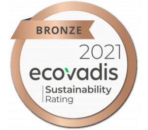 Ecovadis Sustainability rating award in 2021